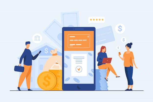 personnes-portant-un-smartphone-utilisant-l-application-bancaire-mobile_74855-5917